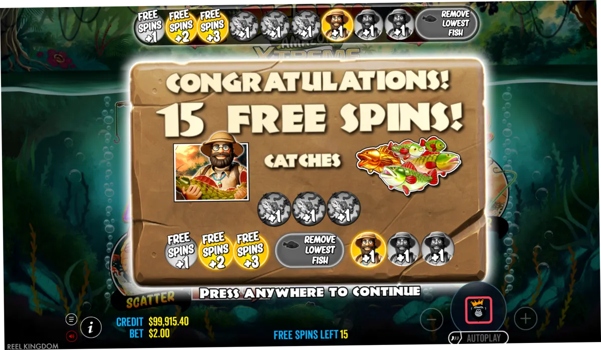 Big Bass Amazon Xtreme Free Spins