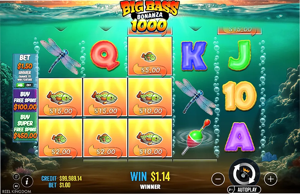 Big Bass Bonanza 1000 Free Spins