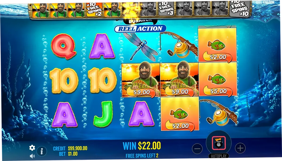 Big Bass Bonanza Reel Action Free Spins