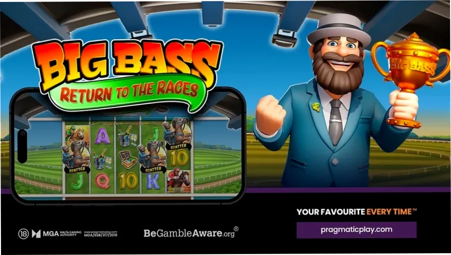 Big Bass Return to the Races Gameplay