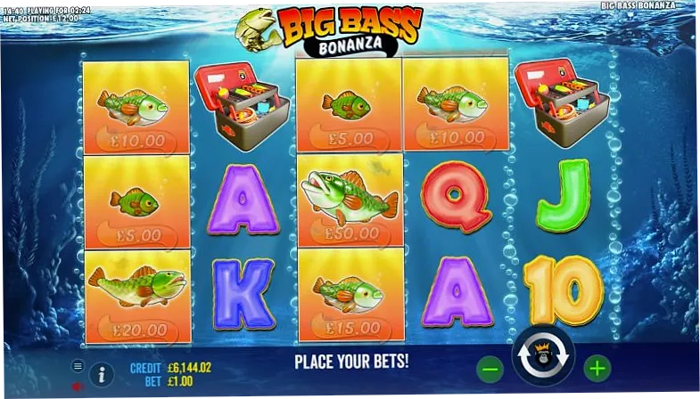 Big Bass Bonanza Gameplay