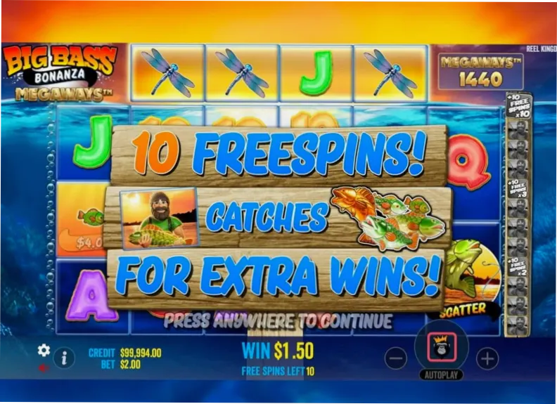 Big Bass Bonanza Megaways Dynamite Feature