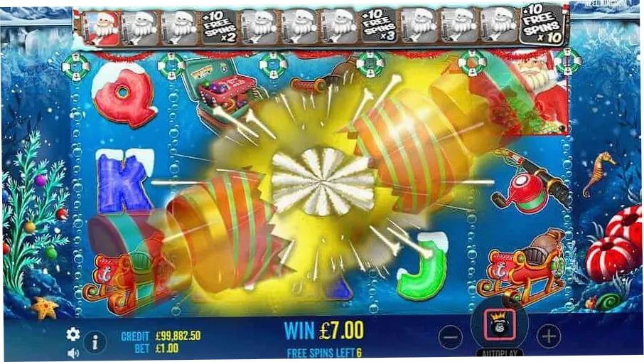 Christmas Big Bass Bonanza Gameplay